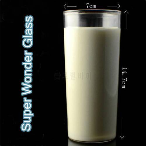 Super Wonder Glass Magic Tricks Milk Cup Stage Street Close Up Gimmicks Magie Illusion Magia Props Children Toy Classic Toys