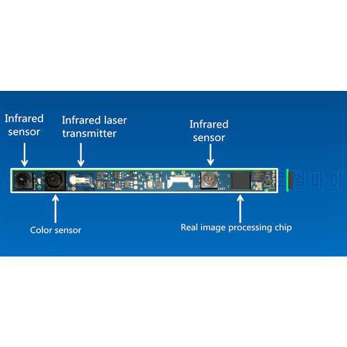 Intel RealSense F200/SR300/R200/ZR300 somatosensory camera Feed wiring kit
