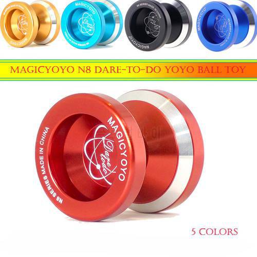 MAGICYOYO N8 yoyo Ball Toy Metal Professional YoYo ball D47mm Width 41.4mm 8-ball bearing w/ rope yoyo Toys Gift For Kids
