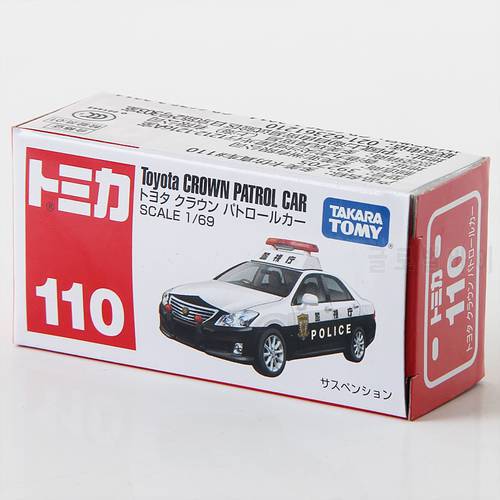 Takara Tomy Tomica Toyota Crown Patrol Police Car Metal Diecast Model Vehicle Toy Car New 110