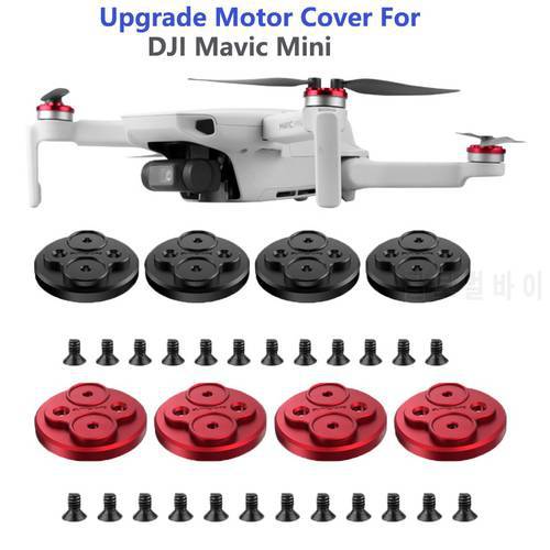 Upgraded Motor Covers Scratch-proof Propellers Protective Aluminum Alloy Motor Cover For DJI Mini 2/MINI SE Drone Accessories