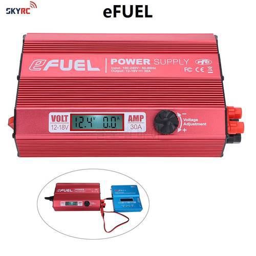SKYRC eFUEL 30A AC 100-240V to DC 12-18V Power Supply for RC Helicopter Battery Charger New Version