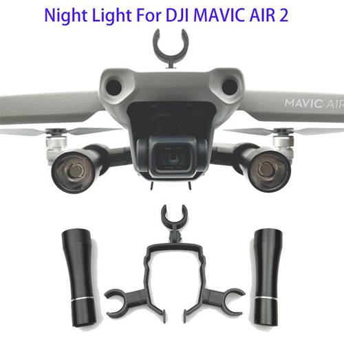 Mavic Air 2 drone LED Night Navigation Light Bracket Flight Searchlight Flashlights Kit for DJI Mavic Air 2 air 2s Accessories