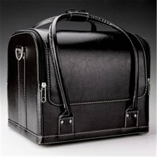 Close-Up Leather Bag - Glaze Magic Tricks Magicians Carrying Bag Stage Street Accessories Illusions Props Gimmick Mentalism