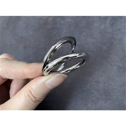 Ellis Ring 2.0 Magic Tricks Stage Close-up Magia Ring Appear/ Vanish Magie Mentalism Illusion Gimmick Prop Ring and Chain Magica