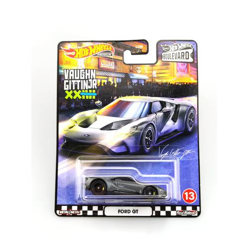 2020 Hot Wheels Car FORD GT 1/64 Boulevard Real Riders Collection Metal Diecast Model Cars Toys