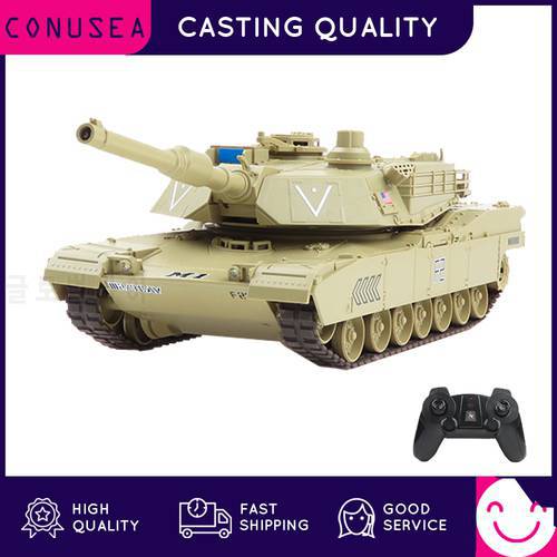RC Tank Battle 2.4G NF779MB Radio Controlled Car World of Tanks Rotating Turret with Simulation Sound Toys for Boys Kids Gifts