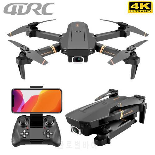 4DRC V4 RC drone 4k WIFI live video FPV 4K/1080P drones with HD 4k Wide Angle profesional Camera quadrocopter dron TOYs