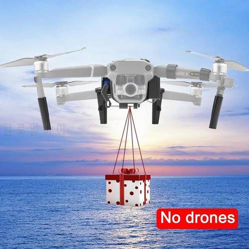 2021 New Drone Remote Delivery Parabolic Air-Dropping for DJI Mavic Pro/2 Thrower Drone System Fishing Accessories
