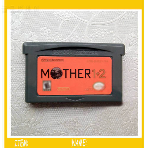 100pcs Nintendo GBA Game Mother 1+2 Video Game Cartridge Console Card EU English Language
