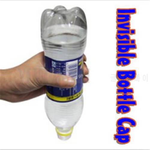 Invisible Bottle Cap Magic Tricks Close Up Gimmick Props Illusion Mentalism Comedy