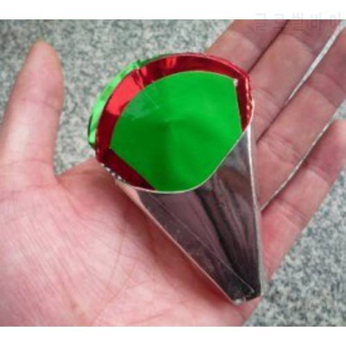 Free shipping Appearing paper flower from empty hand flowers with clip 10 flowers magic trick stage magic