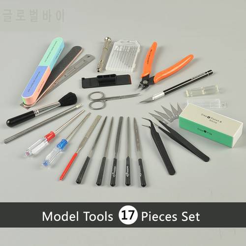 Model assembly tool set For Mecha Military model Hand-made miniature model making tool