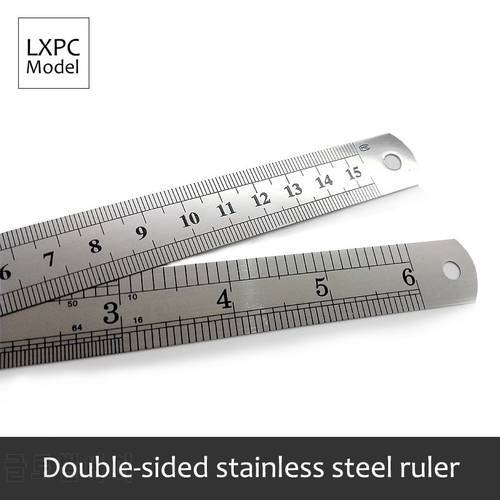 Model making tool Double-sided stainless steel ruler Special for marking 15cm