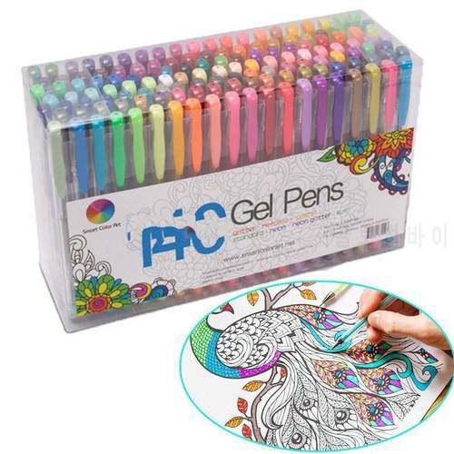 12pcs/lot Multi Color Rainbow Refill Highlighters Gel Pen Ball Point Pen Students Painting Graffiti Fluorescent Refill