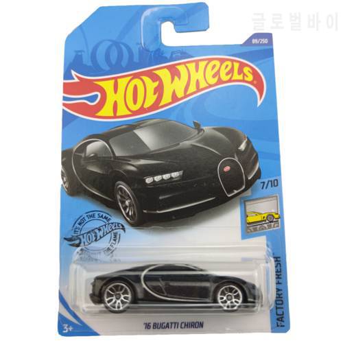 2020 Hot Wheels 1:64 Car 16 BUGATTI CHIRON Collector Edition Metal Diecast Model Cars Kids Toys Gift