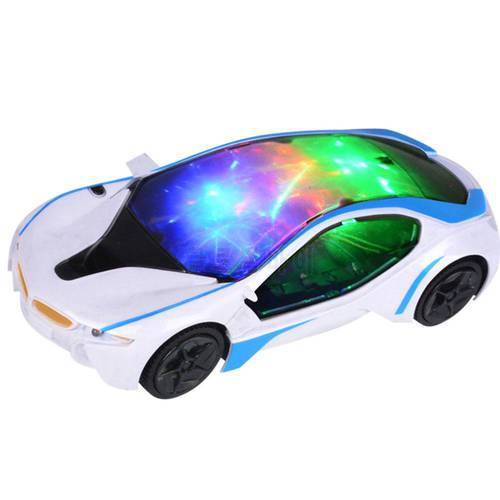 электромобиль 3D Universal Electric Car Toy LED Flashing Light Music Singing Sound Kids Children Gift Toy Car