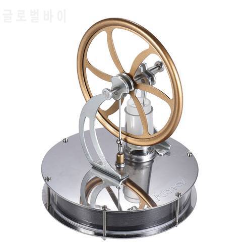NEW Arrival Aibecy Low Temperature Stirling Engine Motor Model Heat Steam Education Toy DIY Kits toys for Chidlren