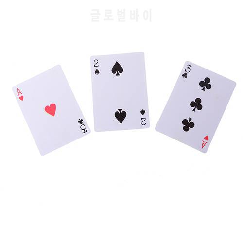 Focus 3 Card Monte Magic Tricks Magic Cards Magic Letters Classic Sunflower Magic Poker Cards Hot Sale Magia