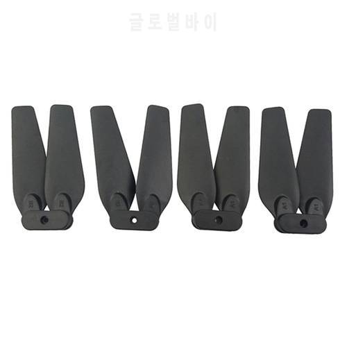 Foldable Propellers Blades for E525 E88 E58 Accs Well Balanced Low Noise Props Parts Black