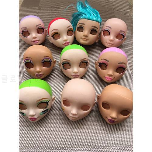 Rainbow With Real Eyelash Doll Head Multi-Joints Movable Doll Yoga Body Toy Figures Fashion Doll Clothes Jacket Dresses Socks