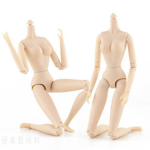 28cm heigh Ball Joints Naked Body for 30cm Doll 28 Joints Moveable Female Body Girl Toys for Children new arrival