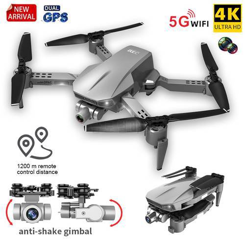 L106PRO GPS Drone 4K HD Camera Professional Aerial Photography RC Foldable Quadcopter Two-Axis Anti-Shake Gimbal 1200m