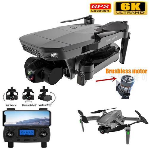 Best SG907 MAX PRO Professional GPS Drone With 6K 3-Axis Gimbal Camera Brushless Motor WiFi FPV RC Dron Quadcopter PK SG906 Pro2