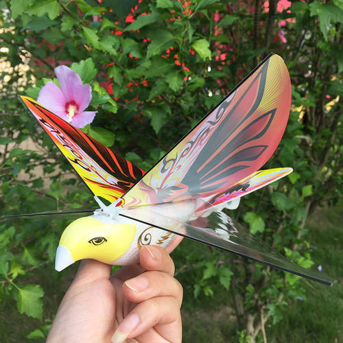 RC Bird Drone Remote Control Animal Flying Sky Bird Electronic Pet Toys With Sound LED Light Best Electric Animal Gift For Child
