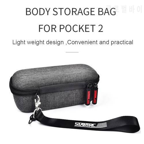 Storage Bag Handheld Gimbal Portable Shockproof Waterproof Compressive Body Carrying Case Box for DJI OSMO Pocket 2 Accessories