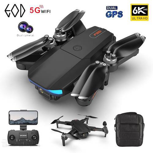 2021 New RC GPS Drone 6K HD Camera Professional 5G WIFI Brushless Motor Foldable Quadcopter Aerial Photography FPV Toys For Boys
