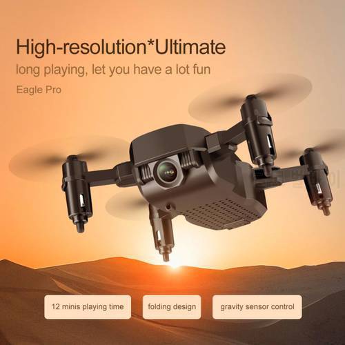 Mini Folding Drone Long Endurance Gesture Remote Control Gravity Sensing Quadcopter HD Aerial Photography Of The Aircraft UAV