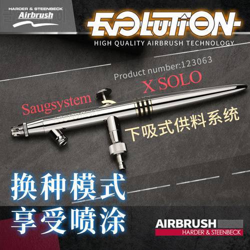 Aerografo 123063 EVOLUTION X Solo 0.4mm Need to be equipped with spray cup