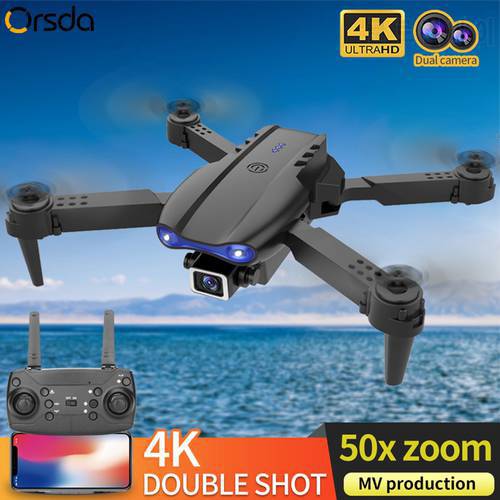 Orsda NEW Drone 4k Profession HD Wide Angle Camera 1080P WiFi Fpv Drone Dual Camera Height Keep Drones Camera Helicopter Toys