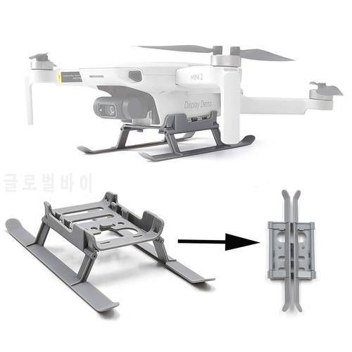 For DJI Mini 2 Foldable Landing Gear Extended Height Leg Support Protector Stand Skid For DJI Mavic Mini se Drone Accessories