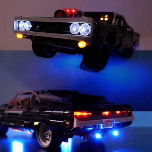 Light Set for Doms Dodge LED Lights Lighting Kit Compatible Model (LED Included Only, No Model Kit)