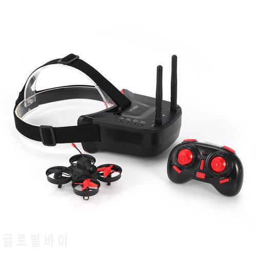 RTF Micro FPV RC Racing Quadcopter Toys w/ 5.8G S2 800TVL 40CH Camera / 3Inch FB-009 FPV Goggles VR Headset Helicopter Drone
