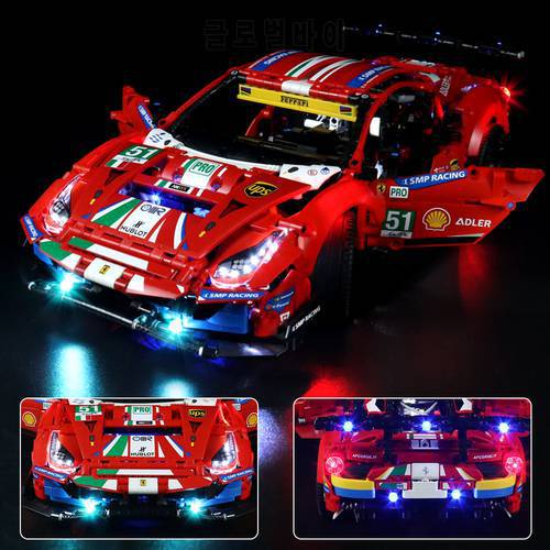 BrickBling Led Light Kit For 42125 Super Sports Racing Car Collectible Model Toy (No Building Blocks)