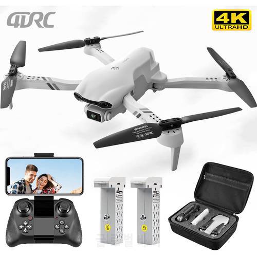 4DRC F10 Drone 4K HD Dual Camera GPS 5G Wifi FPV Portable Foldable Quadcopter Helicopter RC Drone Toys With Camera