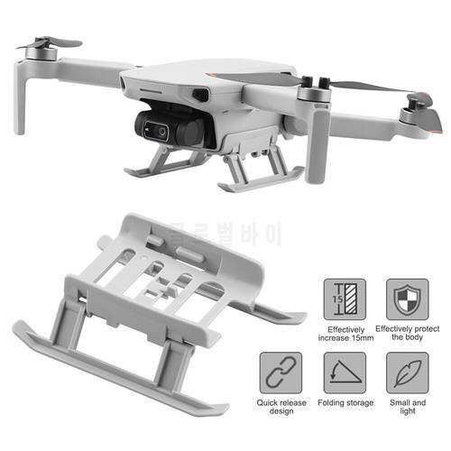 Drone Accessories Foldable Landing Gear Lengthened Height Anti-scratch Bracket Suitable for DJI MINI SE / MINI 2 / Mavic Mini