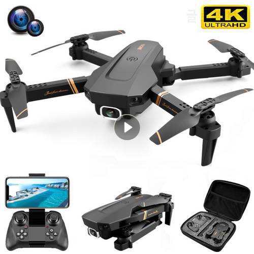 2021 NEW V4 RC Drone 4k HD Wide Angle Profesional Camera 4k WIFI Live Video FPV 4K/1080P Drones With Quadrocopter Dron Toys