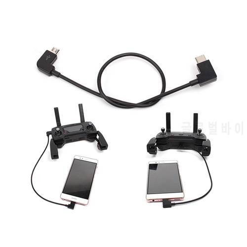Data Cable OTG Remote Controller to Phone Tablet Connector Micro USB Type C IOS Extend for DJI Mavic Mini/MINI SE/Pro/Mavic 2