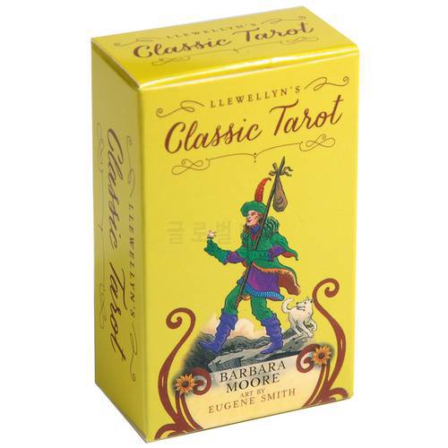 Classic Tarot Mini Popular Tarot Deck BARBARA MOORE Cards Drawing Classic Symbolism And Meaning Based On Traditional Rider Tarot