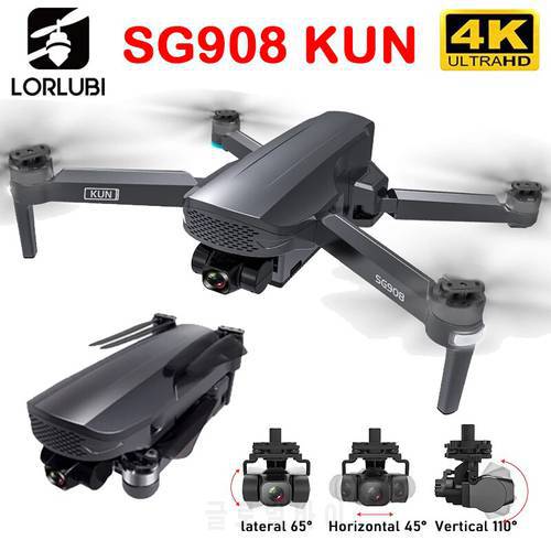 ZLL SG908 Drone Three-Axis Gimbal With 4K Professional Camera 5G GPS WIFI FPV Dron Brushless Motor RC Quadcopter VS SG906 MAX