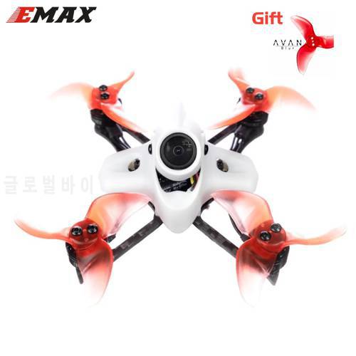 Official Emax Tinyhawk II Race BNF FPV Drone F4 5A 7500KV RunCam Nano2 700TVL 37CH 25/100/200mW VTX 2S