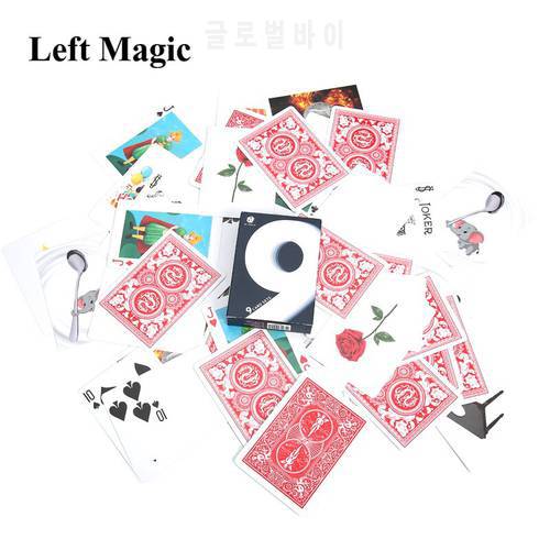 9 Sets Collection Card Special Playing Cards Magic Tricks UltraGaff Deck Close Up Street Poker Magic Porps Magician Gimmick