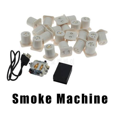 Smoke Machine Magic Tricks Remote Control Revolutionary Smoke Device Magia Magician props Stage Close Up Accessory Gimmick
