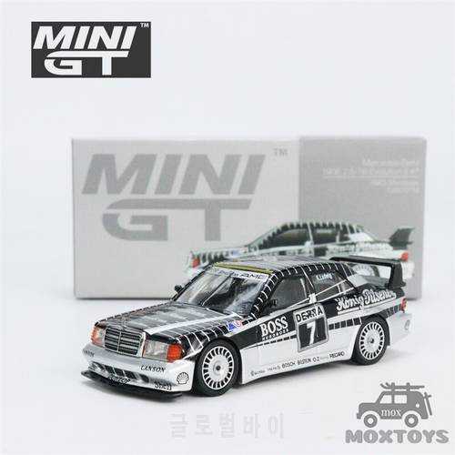 MINI GT 1:64 190E 2.5-16 Evolution II 7 DTM LHD Diecast Model Car