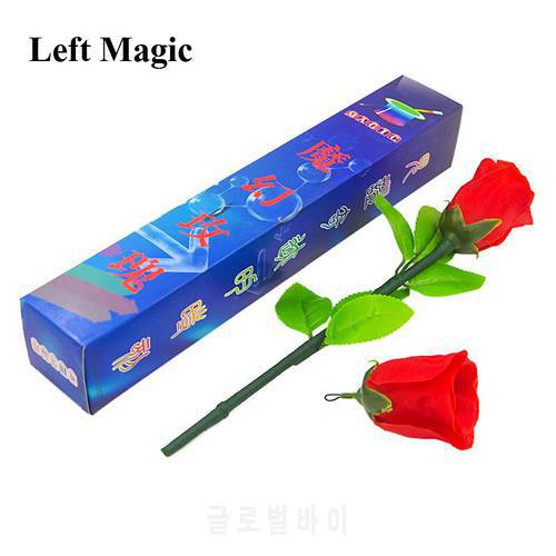 Rose Regeneration Magic Tricks Flower Reappearing Appearing Vanish Magic Props Illusions Gimmick Accessories Comedy