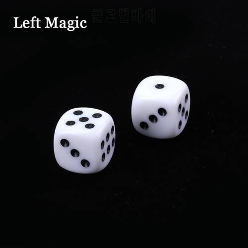 Russian Dice Deluxe Forcing Dice (Black Color Dice) - Magic Tricks Fun Magic Street Close Up Stage Accessories Illusion Mental